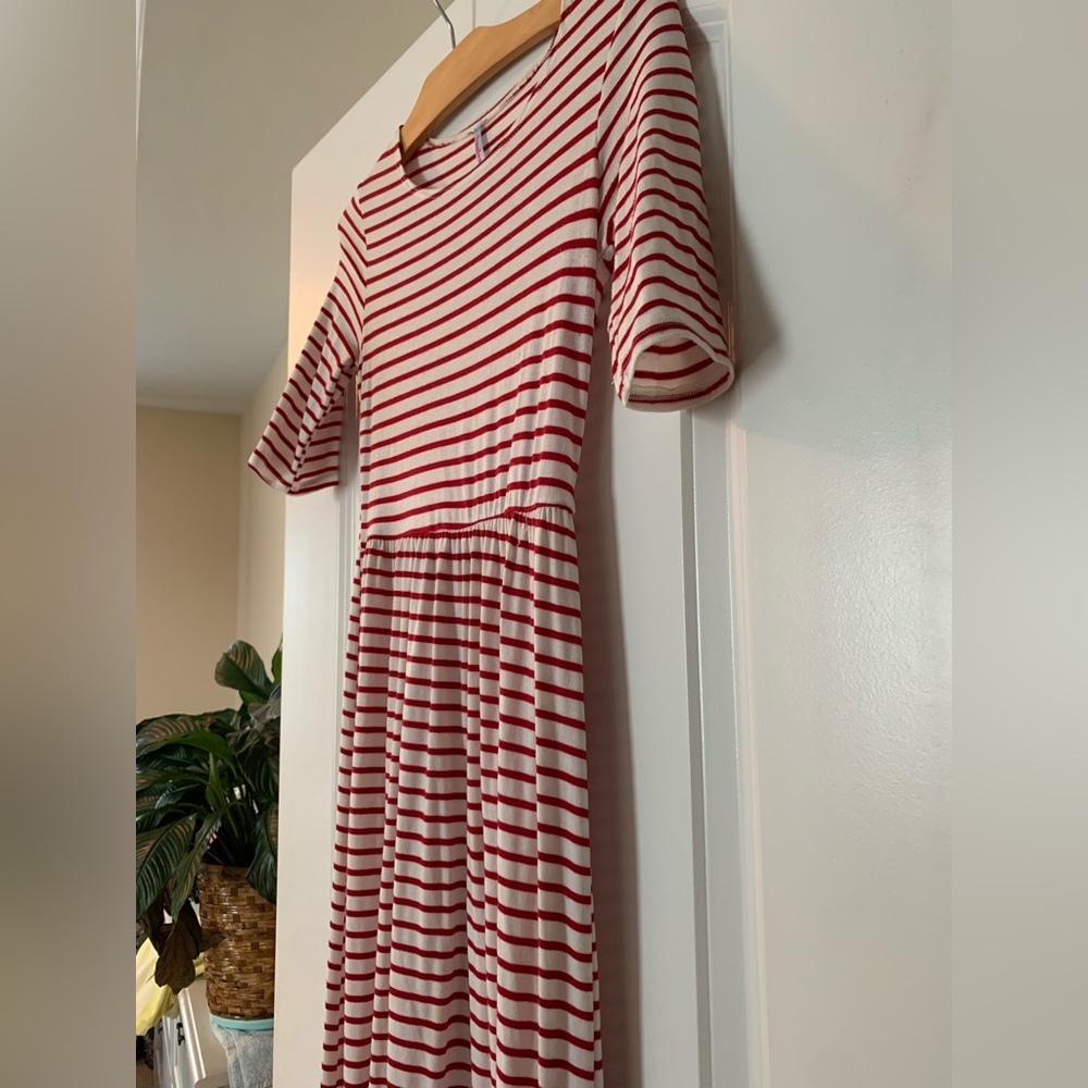 Azules Striped Maxi Dress